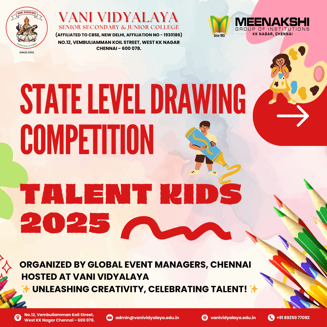 State level drawing competion by Global Art